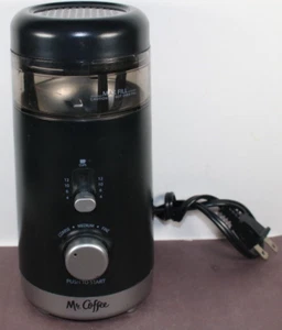 Molinillo/molinillo de granos de café eléctrico Mr Coffee modelo NEGRO BVMC-PBG77 LQQK - Imagen 1 de 5