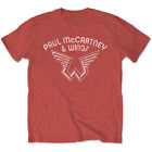 Paul McCartney - Logo Wings - T-shirt rouge