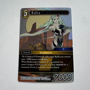 Tarjeta de aluminio Final Fantasy Opus XI Rydia 11-083R/PR casi nueva - Imagen 1 de 1