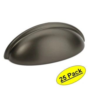*Confezione da 25* Cosmas Cabinet Hardware Pattumiera Grafite Maniglie Tazza Tiri #783GPH - Foto 1 di 1