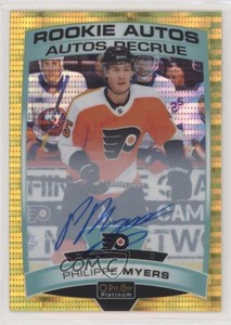 2019-20 O-Pee-Chee Platinum Autos Seismic Gold /25 Philippe Myers Rookie Auto RC