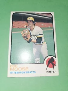 1973 Topps Baseball Bob Moose 499 NM+ - Bild 1 von 2