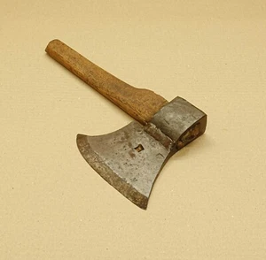 Vintage Goosewing Bearded Broad German Hatchet Axe Handmade Forged Rare - Picture 1 of 7
