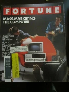 Fortune Magazine October 1983 Mass Marketing Personal Computer Macintosh F5F9 - Picture 1 of 1