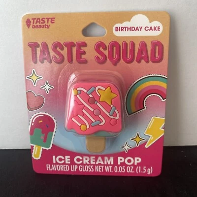 Brillo de labios con sabor a helado Taste Squad paleta Foto 1 de 4