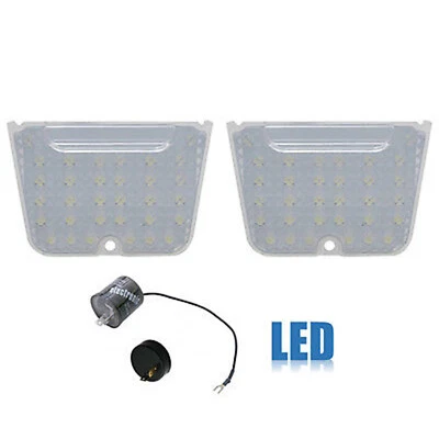 62-64 Chevrolet Chevy II Nova LED Back Up Light Lenses & Flasher Pair 1962-1964 - Image 1 of 4