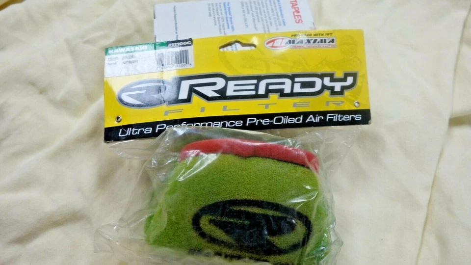 BRAND NEW MAXIMA READY FILTER FOR 2002-06 KAWASAKI KX125/250-2-STROKE FILTER - Image 1 of 2