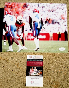 JUSTIN SHORTER Florida Gators SIGNED 8x10 Photo JSA COA BUFFALO BILLS C - Picture 1 of 1