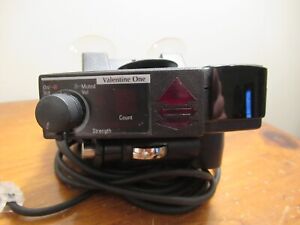 Used Valentine 1 Gen 1 Radar Detector with Power cord. Works! Xact item Pictured