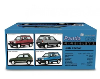LAUDORACING 1/18 - Fiat Panda Sisley 4x4 2° serie 1989 - Immagine 1 di 4