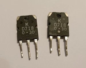 Tranzistor D718 / Tranzystor D718 Oryginalny TEAC, Używany - Picture 1 of 2