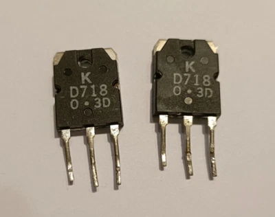 Tranzistor D718 / Tranzystor D718 Oryginalny TEAC, Używany - Image 1 of 2