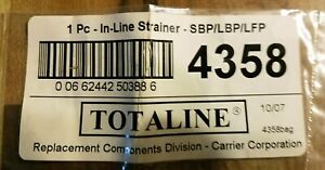 HVAC Totaline In-Line Strainer 4358 