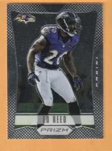 Ed Reed Baltimore Ravens 2012 Panini Prizm #14 Salón de la fama Miami Hurricanes - Imagen 1 de 2