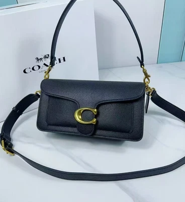 Coach 73995 Tabby 26 2Way Crossbody Shoulder Bag Black Leather  Outlet Brand New - Image 1 of 3
