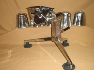 VTG SALADMASTER STAINLESS STEEL FOOD PROCESSOR WITH 5 CONES-SLICE SHRED GRATE - Picture 1 of 9