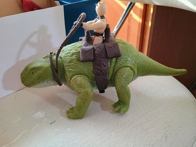 Figura de acción Kenner y Sand Man Star Wars Vintage 1979 Dewback Patrol Lizard Foto 1 de 4