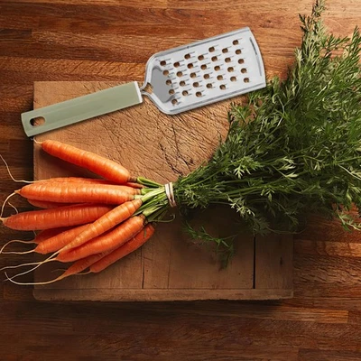  Knoblauch-Käse-Gemüsereibe, Mini-Käsereibe mit handgehaltenem Käseschredder, - Bild 1 von 4