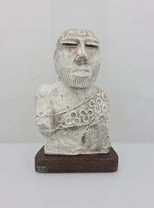 Escultura Rey Sacerdote Mohenjo-Daro Auténtica Reproducción Valle del Indo Civilizaciónt - Imagen 1 de 18