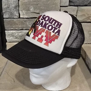 Vintage South Dakota trucker hat Native American Indian Horse Art - Picture 1 of 10