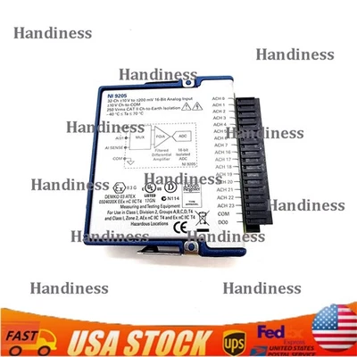 US Free TAX NEW NI NI-9205 NI9205 C Series Voltage Input. - Image 1 of 4