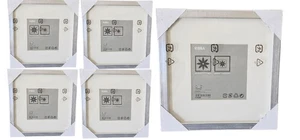 (5) NEW SEALED! IKEA RIBBA WHITE SHADOW BOX PHOTO FRAMES SQUARE 9" X 9" #15246 - Picture 1 of 3