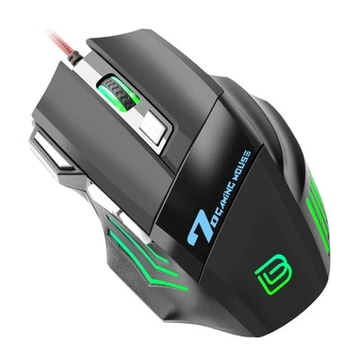 Anpassbare Gaming Maus mit 7 programmierbaren Tasten und ergonomischem Design - Bild 1 von 4