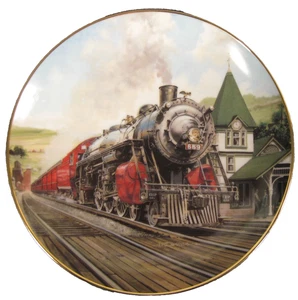Great American Trains The Alton Limited Collector Plate Jim Deneen Artaffects - Picture 1 of 6