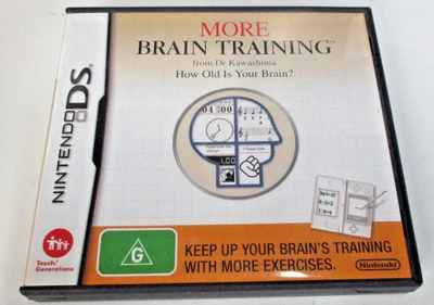 More Brain Training From Dr Kawashima- Nintendo DS Game - Complete - Image 1 of 3