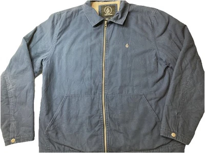 Volcom Jacket Men's Palm Drive Sherpa Lined Full Zip Outdoor Workwear L Large - Image 1 of 4