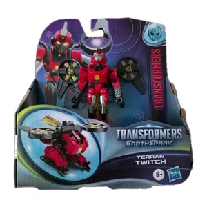 Transformers EarthSpark Terran Twitch Warrior Class Hasbro F8655 Factory Sealed - Picture 1 of 5