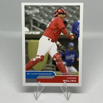 2004 Yadier Molina Topps Bazooka #275 Without Bat Rookie Card RC - Image 1 of 4