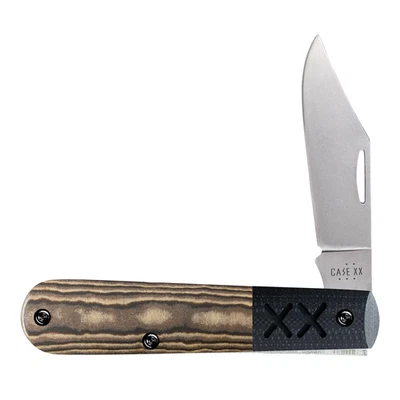 CASE XX KNIFE- XR BARLOW. - CROSSROADS SERIES  #53161 - 3 3/8" - S35VN STEEL - Image 1 of 4
