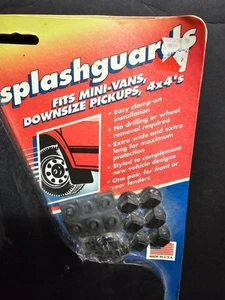 Mud Flaps / Splash Guards Fits Minivans And Small Trucks - Picture 1 of 6