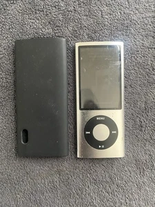 Apple iPod Nano 4th Generation Silver 16 GB Good Condition A1285 MB903LL/A - Picture 1 of 7