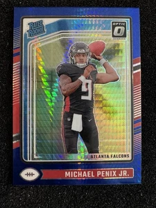 Radiocontrol Panini Donruss Optic Blue Hyper Prizm Michael Penix Jr #279 Rookie 2024 - Imagen 1 de 2