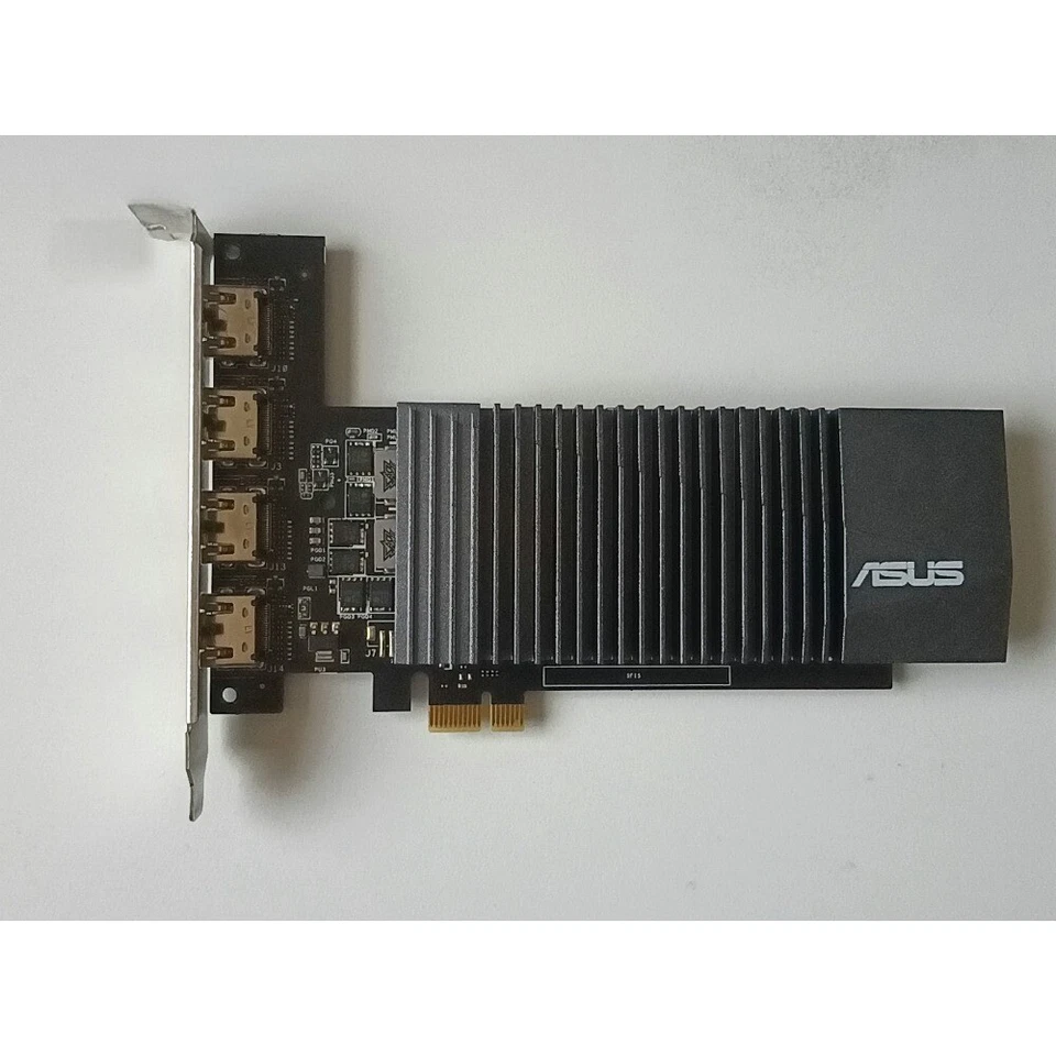 ASUS NVIDIA GeForce GT 710 2GB GDDR5 4xHDMI Graphics Card GPU - Image 1 of 4