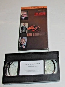 LEE ASHER SPECIAL AGENT 005 FIVE CARD STUD VHS USED VIDEO TAPE MAGIC - Picture 1 of 3
