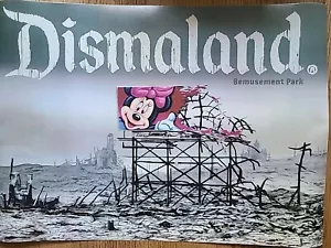 Banksy Official Original 2015 Dismaland Poster Jeff Gillette Art Print Poster - Picture 1 of 1
