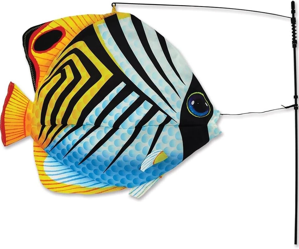 SWIMMING FISH-Angelfish Wind Diva-Weathervane by Premier Kites #26503
