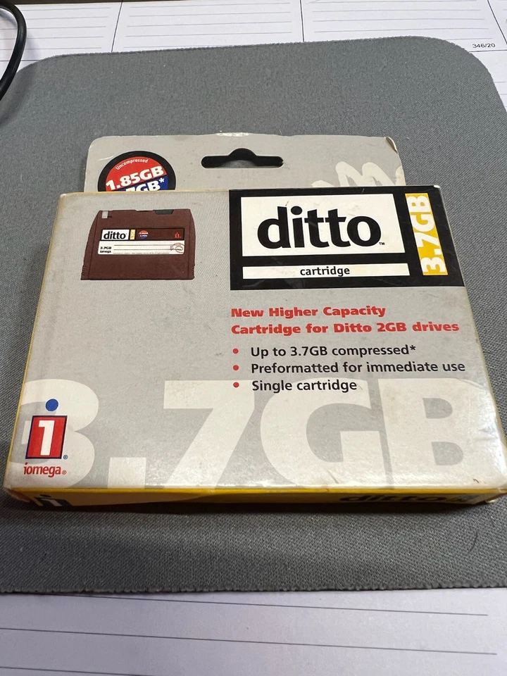 1.85GB ditto cartridge UP TO 3.7GB compressed - Image 1 of 1
