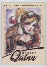 2018 Cryptozoic DC Bombshells Series II Harley Quinn #02 4s3