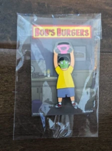 2021 SDCC COMIC CON EXCLUSIVE TODDLAND BOBS BURGERS GREEN FACE GENE EMAILLE PIN - Bild 1 von 1