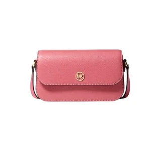 MICHAEL KORS Jet Set Travel Small Pebbled Leather Crossbody Bag Pink Neu mit Etikett - Bild 1 von 7