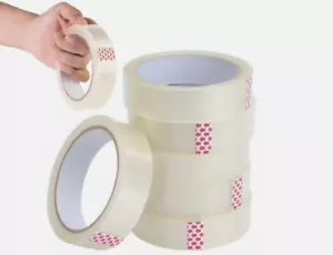 OPP TAPE Clear Packaging 48mm x 100m x 45mic SUPER STRONG PACKAGING SELLOTAPE - Picture 1 of 4