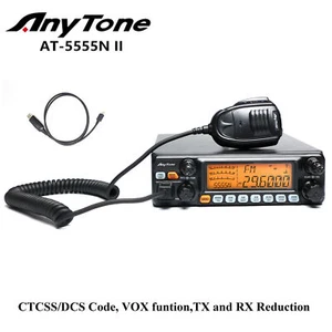 New ANYTONE AT-5555N II 11 Meter Radio AM/FM/SSB 40 Channel Mobile Transceive - Picture 1 of 9