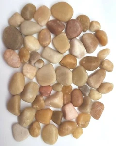 Steine - 35 Quartzsite Great Lakes 1/2 Lakeworn & 1/2 Tumbled, 3,3oz.Total - Bild 1 von 7