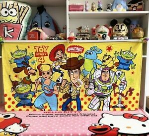 Disney Toy Story 4 woody fork peep bunny Wash Hand Face Towel Cotton 120*60cm  