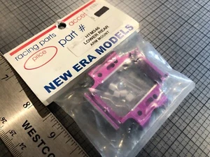 HPI RS4 Nitro MT New Era Models Purple Lower Rear Arm Mount Alloy Super Rally - Picture 1 of 4