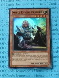 Tarjeta Yu-Gi-Oh Noble Knight Peredur LVAL-EN085 Súper Rara (U) Nueva - Imagen 1 de 3